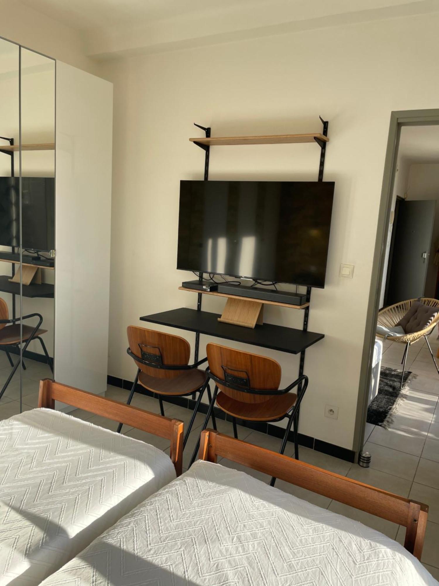 4 Personnes Appart 60 M2 Terrasse 35M2 Sejour Sud 2 Vraies Chambres Gare Saint-Charles Universite Marseille Eksteriør billede