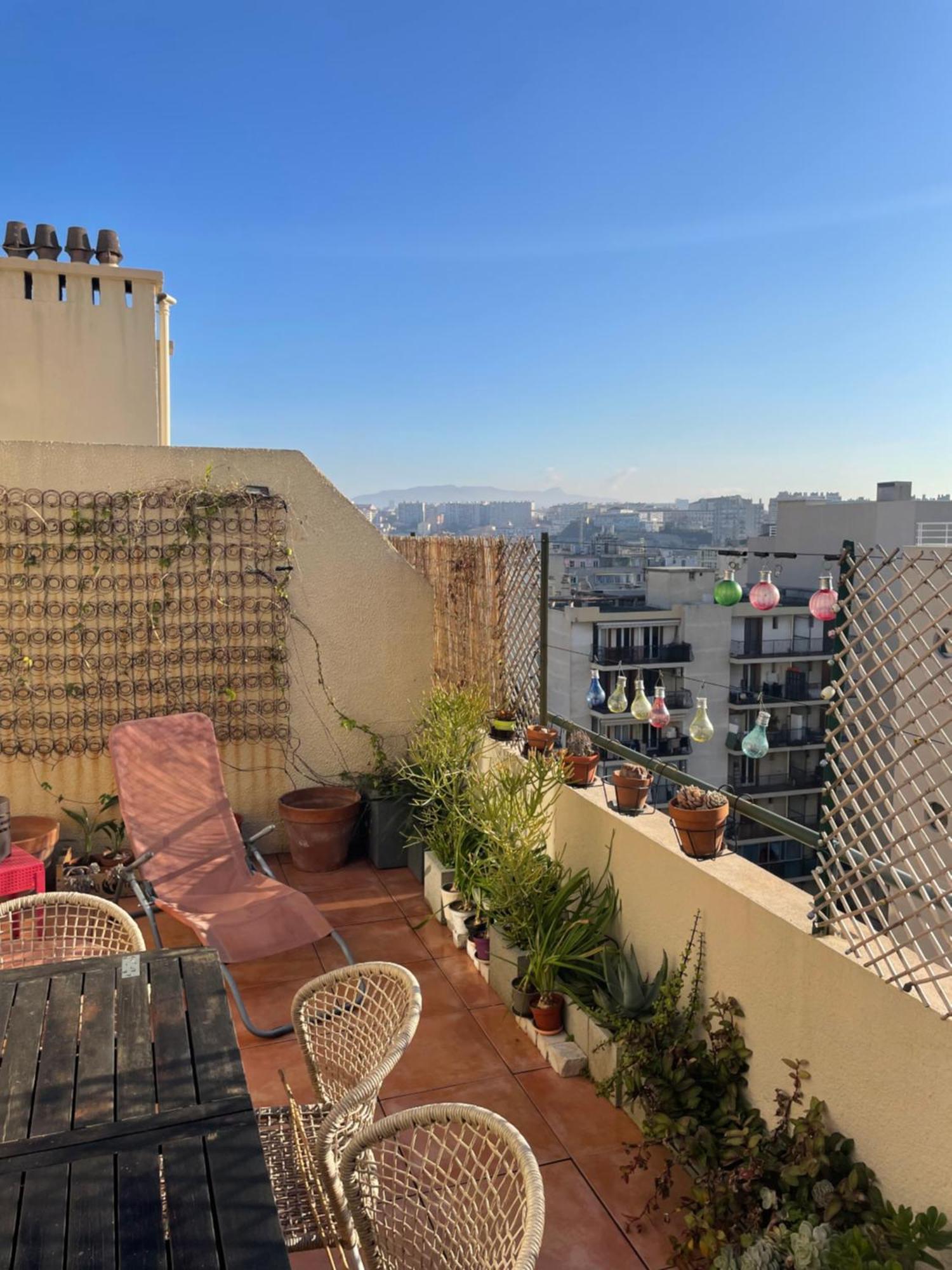 4 Personnes Appart 60 M2 Terrasse 35M2 Sejour Sud 2 Vraies Chambres Gare Saint-Charles Universite Marseille Eksteriør billede
